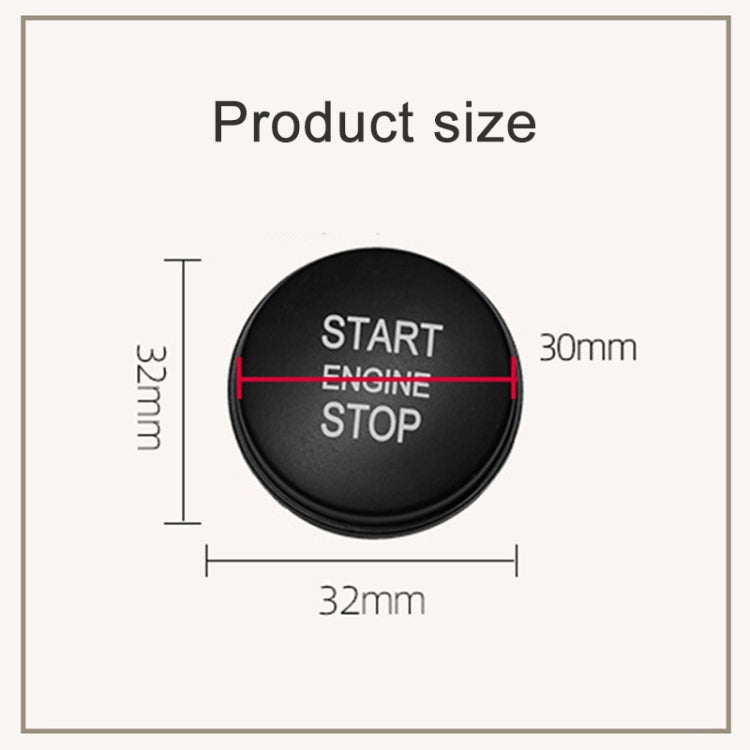 One-key Start Engine Stop Switch ปุ่มสำหรับ Land Rover Range Rover Executive, Left Driving, For Land Rover Range Rover Executive