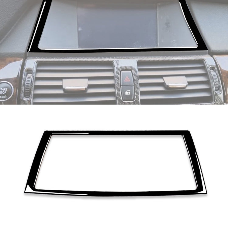 รถนำทางกรอบตกแต่งสติกเกอร์สำหรับ BMW X5 E70 2008-2013 / X6 E71 2009-2014, ซ้ายและขวา Universal, Navigation Frame