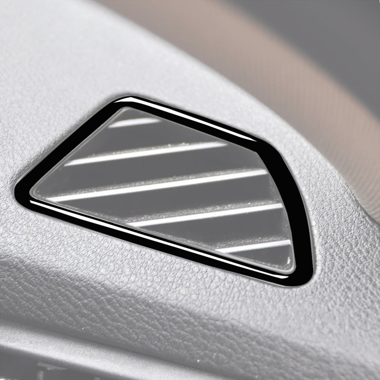 2 ชิ้น/เซ็ตรถไดรฟ์ขวาแดชบอร์ด Air Outlet กรอบสติกเกอร์ตกแต่งสำหรับ BMW X5 E70/X6 E71 2008-2013, ซ้ายและขวาไดรฟ์ Universal, Right Drive Dashboard Air Outlet