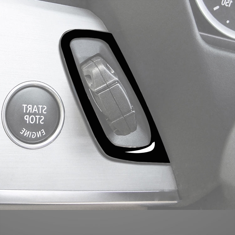 รถขวาไดรฟ์รูกุญแจสติกเกอร์ตกแต่งสำหรับ BMW E70 X5 / E71 X6 2009-2013, Right Drive Key Hole