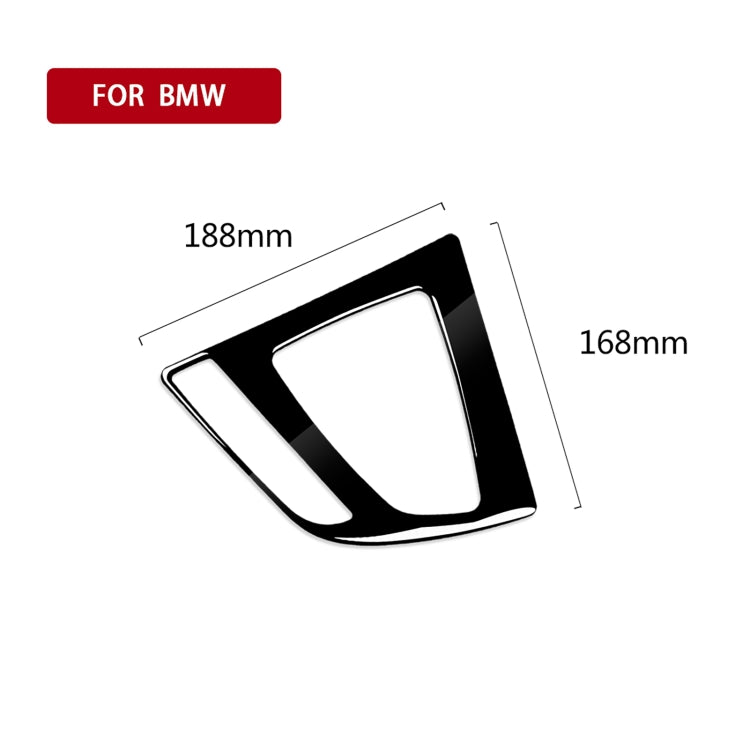 รถซ้ายเกียร์แผงสติกเกอร์ตกแต่งสำหรับ BMW Series 3 F30 2013-2017/Series 3GT F34 2013-2017, For Series 3 F30 / 3GT F34, Left Drive