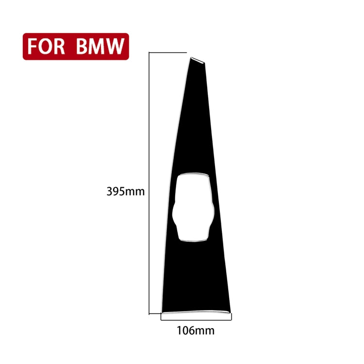 รถไดรฟ์ซ้ายมัลติมีเดียแผงสติกเกอร์ตกแต่งสำหรับ BMW Series 3 F30 2013-2018/Series 3GT F34 2014-2018/Series 4 F33 F34 F36 2014-2018, For Series 3 F30 / 3GT F34 / 4 F33 F34 F36, Left Drive