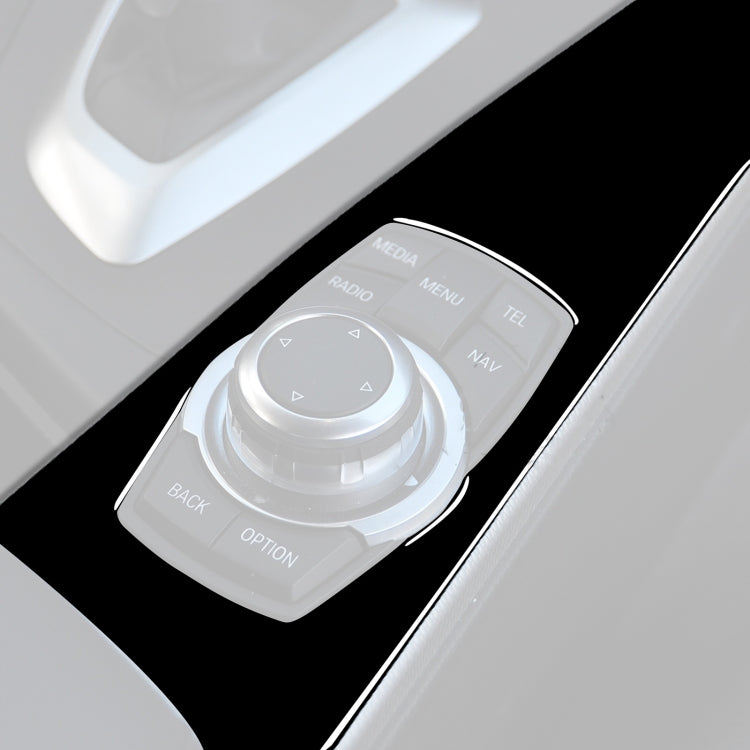 รถไดรฟ์ซ้ายมัลติมีเดียแผงสติกเกอร์ตกแต่งสำหรับ BMW Series 3 F30 2013-2018/Series 3GT F34 2014-2018/Series 4 F33 F34 F36 2014-2018, For Series 3 F30 / 3GT F34 / 4 F33 F34 F36, Left Drive