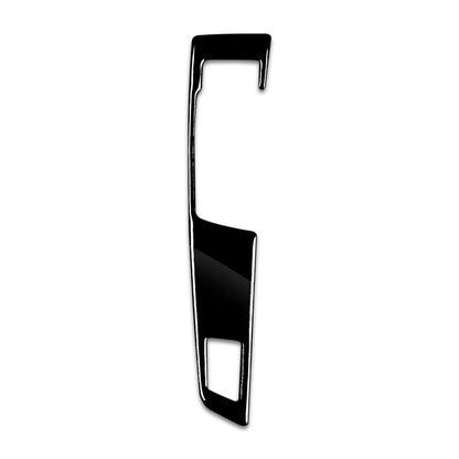 รถ ไดรฟ์ซ้ายแผงเกียร์คีย์เดียวสติกเกอร์ตกแต่งสำหรับ BMW Series 5 F10 2011-2017, For Series 5 F10 Single Key, Left Drive