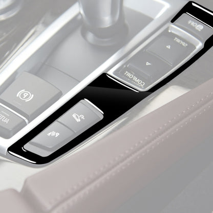 รถ เกียร์ขวาแผงสติ๊กเกอร์ตกแต่งกุญแจคู่สำหรับ BMW Series 5 F10 2011-2017, For Series 5 F10 Double Key, Right Drive