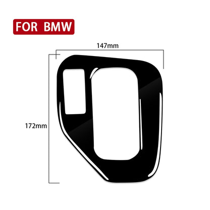 รถซ้ายไดรฟ์เกียร์แผงสติกเกอร์ตกแต่งสำหรับ BMW Series 5 E39 1995-2003, For Series 5 E39 1995-2003, Left Drive