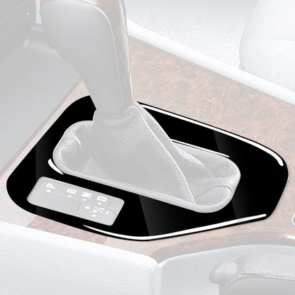 รถซ้ายไดรฟ์เกียร์แผงสติกเกอร์ตกแต่งสำหรับ BMW Series 5 E39 1995-2003, For Series 5 E39 1995-2003, Left Drive