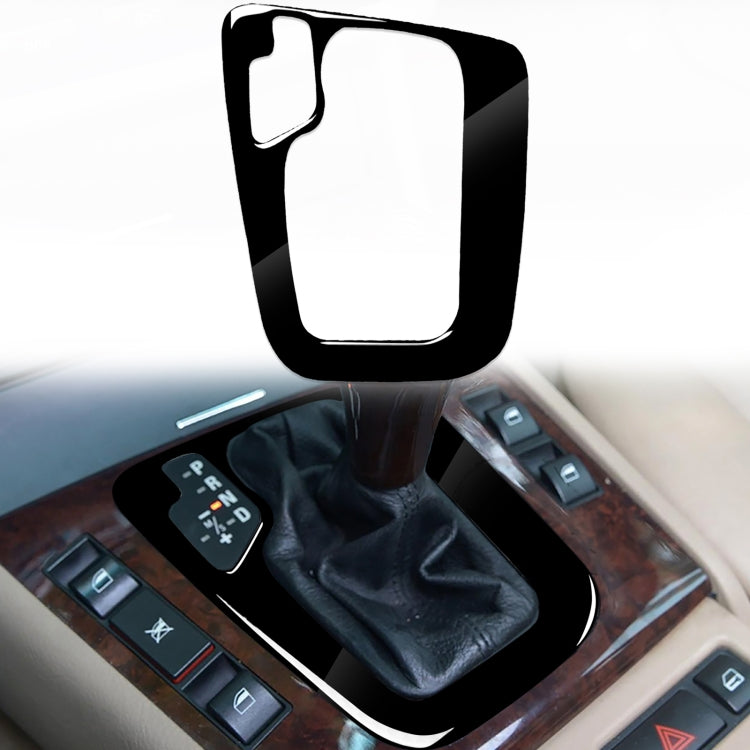 รถ ไดรฟ์ซ้ายเกียร์แผงกรอบสติกเกอร์ตกแต่งสำหรับ BMW Series 3 E46 1998-2005, For Series 3 E46 1998-2005, Left Drive