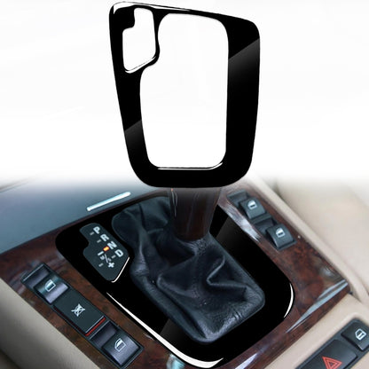 รถ ไดรฟ์ซ้ายเกียร์แผงกรอบสติกเกอร์ตกแต่งสำหรับ BMW Series 3 E46 1998-2005, For Series 3 E46 1998-2005, Left Drive