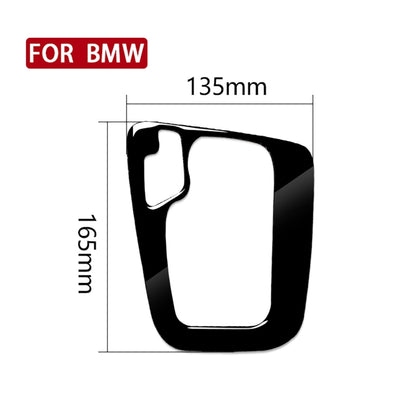 รถ ไดรฟ์ซ้ายเกียร์แผงกรอบสติกเกอร์ตกแต่งสำหรับ BMW Series 3 E46 1998-2005, For Series 3 E46 1998-2005, Left Drive