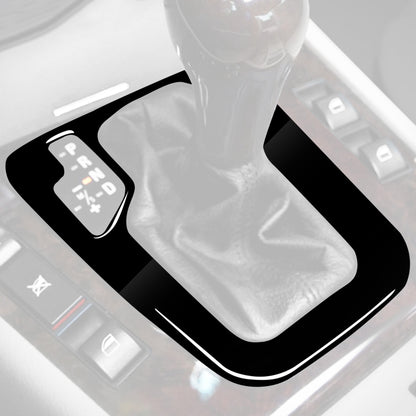 รถ ไดรฟ์ซ้ายเกียร์แผงกรอบสติกเกอร์ตกแต่งสำหรับ BMW Series 3 E46 1998-2005, For Series 3 E46 1998-2005, Left Drive
