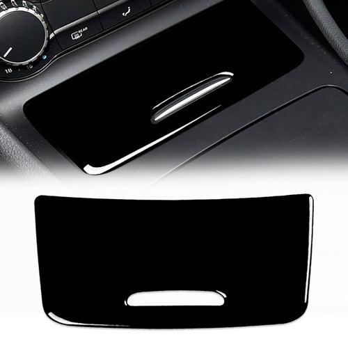 กล่องเก็บของกลางรถฝาครอบสติกเกอร์ตกแต่งสำหรับ Mercedes-Benz A-Class 2013-2018 / CLA 2013-2017 / GLA 2015-2018, ไดรฟ์ซ้ายและขวา Universal, For A-class 2013-2018, Storage Box Cover
