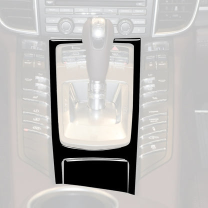 รถขวาไดรฟ์ Central มัลติมีเดียแผงสติกเกอร์ตกแต่งสำหรับ Porsche Panamera 2010-2016, For Panamera 2010-2016, Multimedia Panel, Right Drive