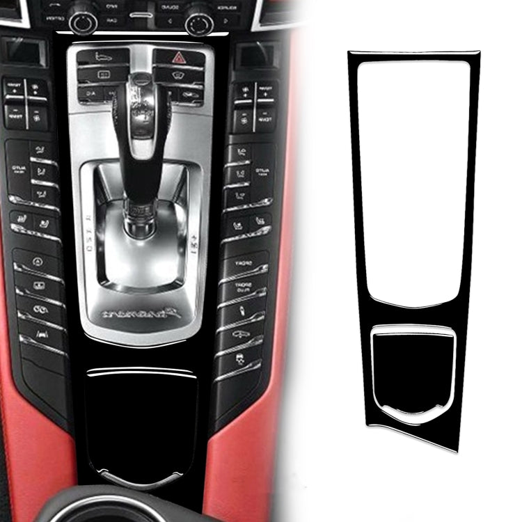 รถขวาไดรฟ์ Central มัลติมีเดียแผงสติกเกอร์ตกแต่งสำหรับ Porsche Panamera 2010-2016, For Panamera 2010-2016, Multimedia Panel, Right Drive