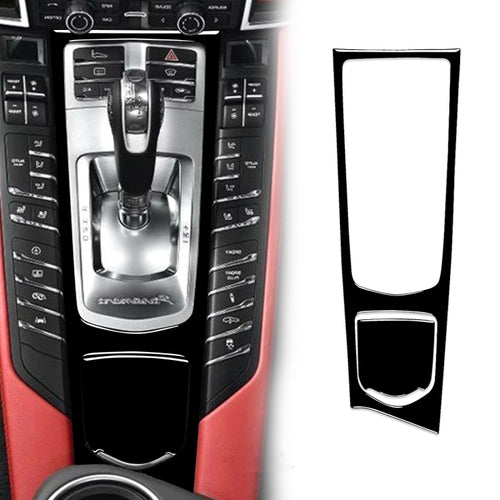 รถขวาไดรฟ์ Central มัลติมีเดียแผงสติกเกอร์ตกแต่งสำหรับ Porsche Panamera 2010-2016, For Panamera 2010-2016, Multimedia Panel, Right Drive