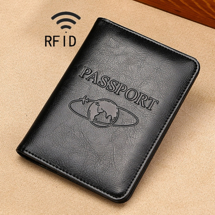 TP-8296 ที่ใส่หนังสือเดินทางหนัง RFID อเนกประสงค์สำหรับเดินทาง