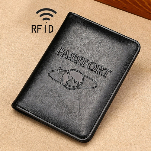 TP-8296 ที่ใส่หนังสือเดินทางหนัง RFID อเนกประสงค์สำหรับเดินทาง