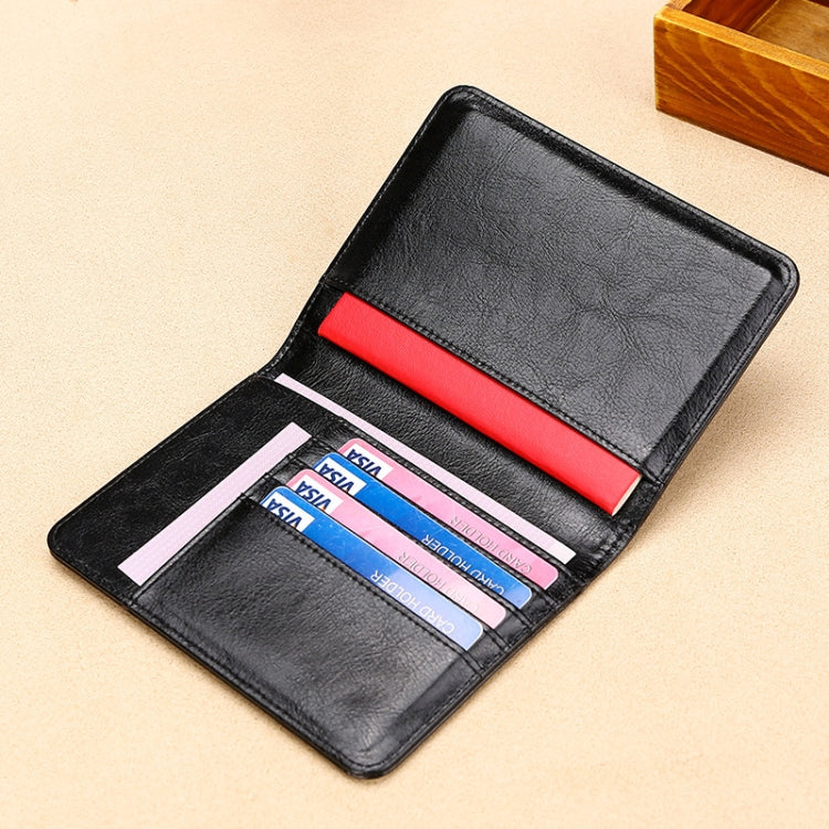TP-8296 ที่ใส่หนังสือเดินทางหนัง RFID อเนกประสงค์สำหรับเดินทาง