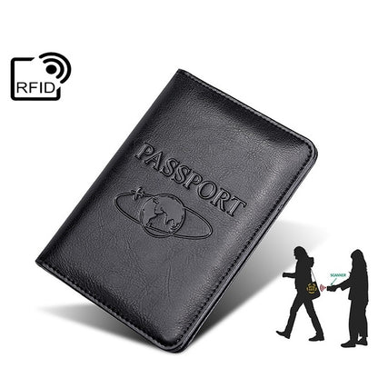 TP-8296 ที่ใส่หนังสือเดินทางหนัง RFID อเนกประสงค์สำหรับเดินทาง