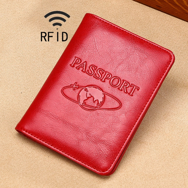 TP-8296 ที่ใส่หนังสือเดินทางหนัง RFID อเนกประสงค์สำหรับเดินทาง