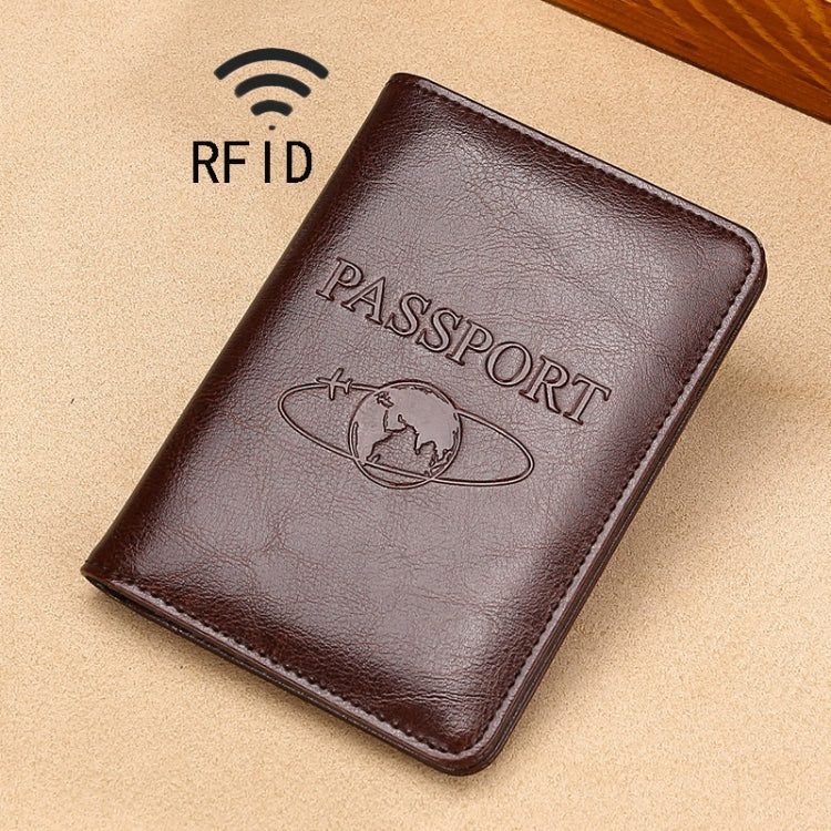 TP-8296 ที่ใส่หนังสือเดินทางหนัง RFID อเนกประสงค์สำหรับเดินทาง