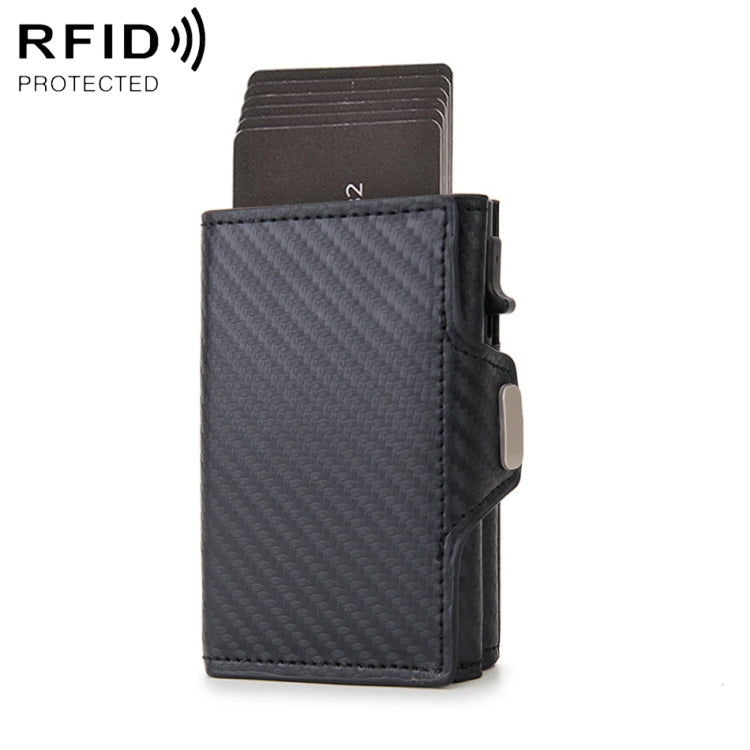 CH0727-1 แพคเกจบัตรมัลติฟังก์ชั่นซิปคาร์บอนไฟเบอร์ RFID