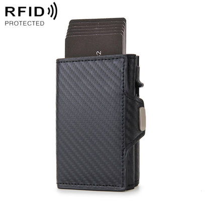 CH0727-1 แพคเกจบัตรมัลติฟังก์ชั่นซิปคาร์บอนไฟเบอร์ RFID