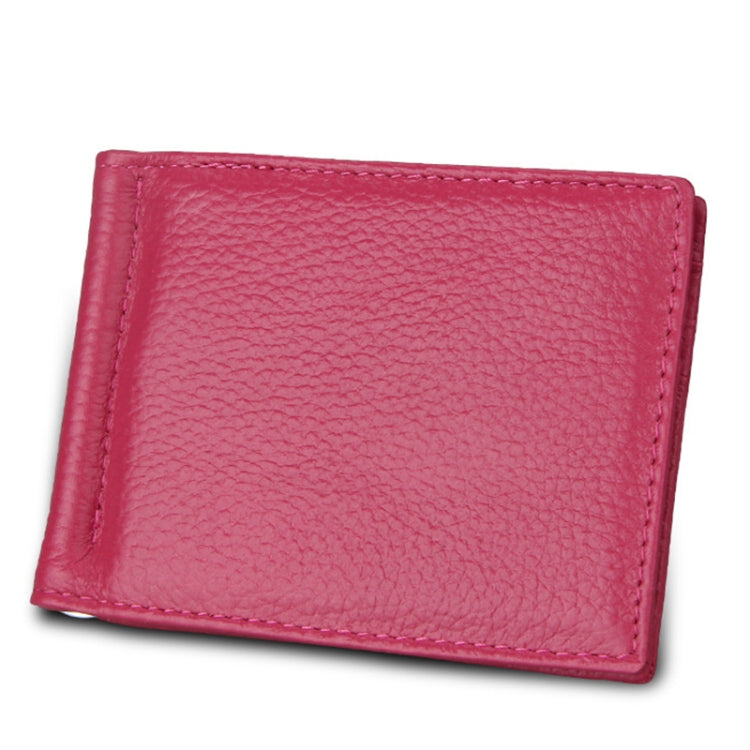 หนังวัวเนื้อลิ้นจี่ผู้ถือบัตรกระเป๋าสตางค์ RFID การปิดกั้นกระเป๋าเงินเหรียญบัตรกระเป๋าป้องกันกรณีที่มีช่องเสียบการ์ด 6 ใบขนาด: 110 * 82 * 8 มม.