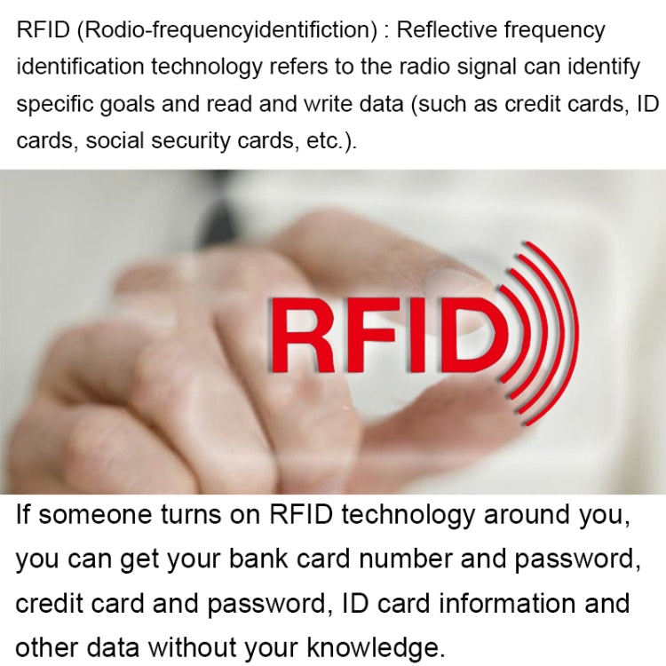 Cowhide หนังสีทึบผู้ถือบัตรกระเป๋าสตางค์ RFID บล็อกบัตรกระเป๋าป้องกันกรณีที่มี 3 ช่องเสียบการ์ดและกรอบรูปขนาด: 110 * 77 * 4 มม.