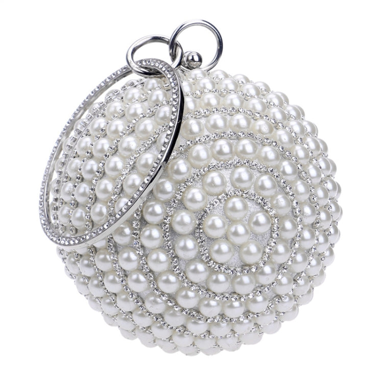 Ball Shape ผู้หญิงแฟชั่นงานเลี้ยงเพิร์ลกระเป๋าถือ