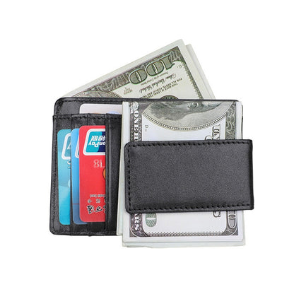 KB80 Antimagnetic RFID Crazy Horse Texture น้ำมันขี้ผึ้งหนังกระเป๋าสตางค์ Billfold สำหรับผู้ชายและผู้หญิง