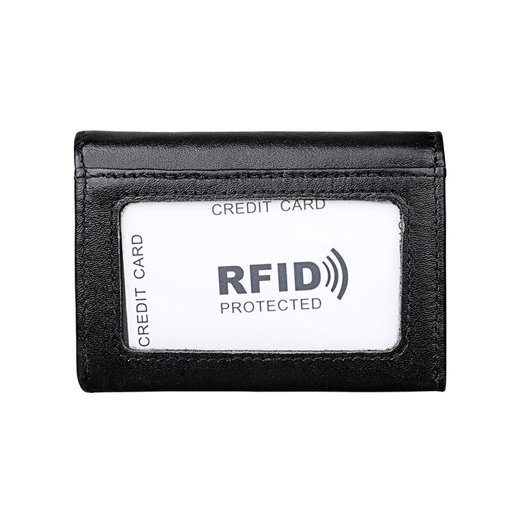 KB171 Antimagnetic RFID Crazy Horse Texture กระเป๋าสตางค์หนังสำหรับผู้ชายและผู้หญิง