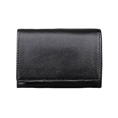 KB171 Antimagnetic RFID Crazy Horse Texture กระเป๋าสตางค์หนังสำหรับผู้ชายและผู้หญิง