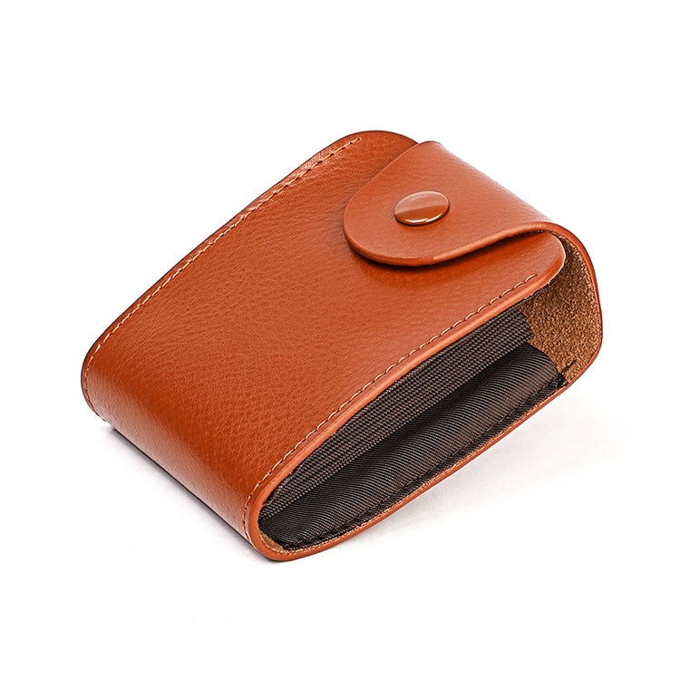 KB187 Litchi Texture Leather กระเป๋าสตางค์ใส่บัตรความจุขนาดใหญ่