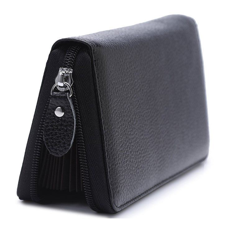 902 Antimagnetic RFID Litchi Texture ผู้หญิงความจุขนาดใหญ่กระเป๋าสตางค์กระเป๋าสตางค์กระเป๋าโทรศัพท์พร้อมช่องใส่การ์ด