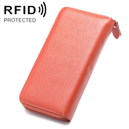902 Antimagnetic RFID Litchi Texture ผู้หญิงความจุขนาดใหญ่กระเป๋าสตางค์กระเป๋าสตางค์กระเป๋าโทรศัพท์พร้อมช่องใส่การ์ด