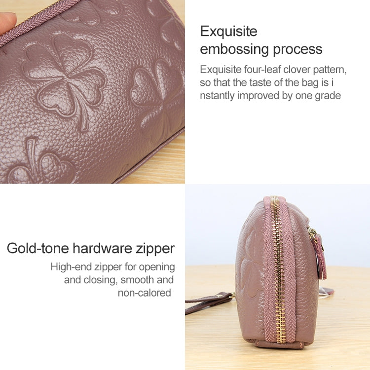 2026 Multifunctional Litchi Texture ผู้หญิงความจุขนาดใหญ่กระเป๋าสตางค์กระเป๋าพร้อมช่องใส่การ์ด