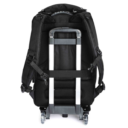 Ozuko 9060 กระเป๋าสะพายหลัง USB กันน้ำความจุขนาดใหญ่ขนาด: ใหญ่ 33x21x53 ซม.