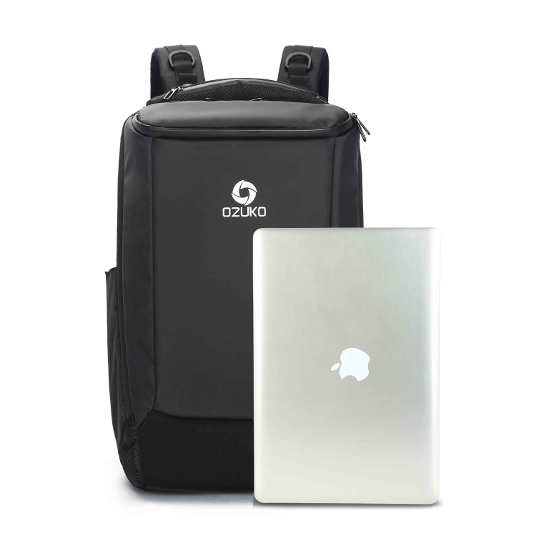 Ozuko 9060 กระเป๋าสะพายหลัง USB กันน้ำความจุขนาดใหญ่ขนาด: ใหญ่ 33x21x53 ซม.