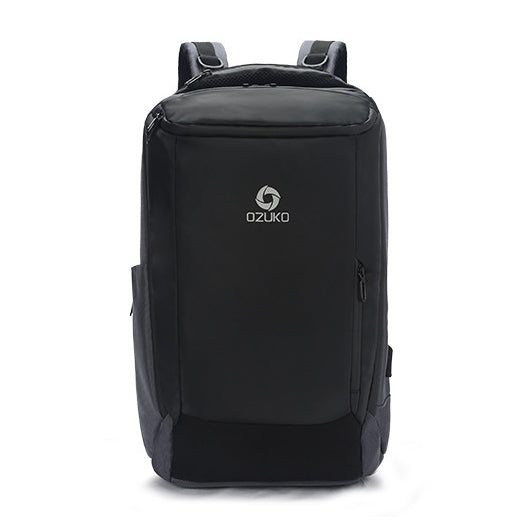 Ozuko 9060 กระเป๋าสะพายหลัง USB กันน้ำความจุขนาดใหญ่ขนาด: ใหญ่ 33x21x53 ซม.