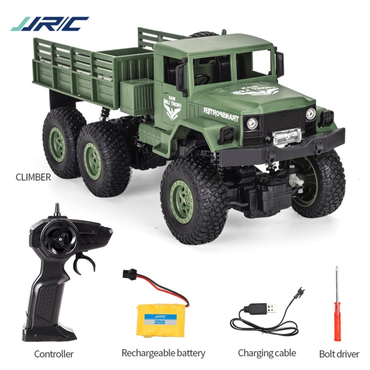JJR/C 1:18 2.4 Ghz 4 ช่องรีโมทคอนโทรล Dongfeng 8 หกล้อเกราะรถบรรทุกของเล่น, Dongfeng 8 (Green), Dongfeng 8 (Yellow)