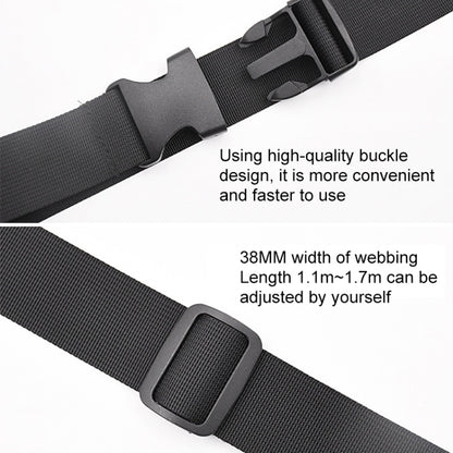 สำหรับ Xiaomi Mijia M365 สกู๊ตเตอร์ไฟฟ้ามัลติฟังก์ชั่ปล่อยหัวเข็มขัดไนลอนสายคล้องไหล่ปรับความยาวช่วง: 1.1-1.7 เมตร