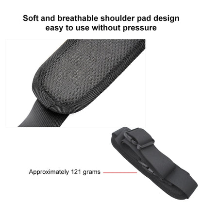 สำหรับ Xiaomi Mijia M365 สกู๊ตเตอร์ไฟฟ้ามัลติฟังก์ชั่ปล่อยหัวเข็มขัดไนลอนสายคล้องไหล่ปรับความยาวช่วง: 1.1-1.7 เมตร