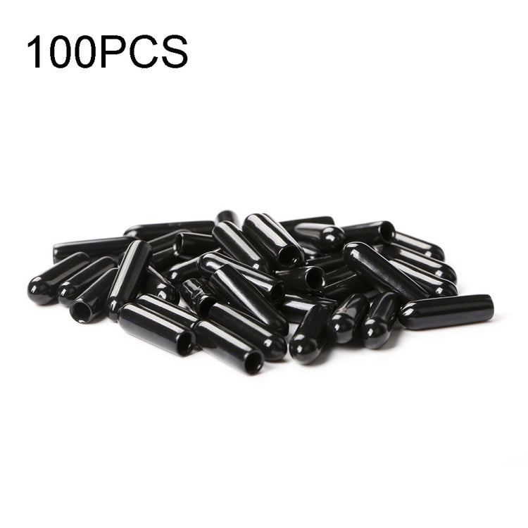 100 PCS iFlight M3x15mm เครื่องส่งสัญญาณเสาอากาศหมวกป้องกันยาง PVC Sheath สำหรับรุ่น FPV RC Multicopter อะไหล่อุปกรณ์เสริม