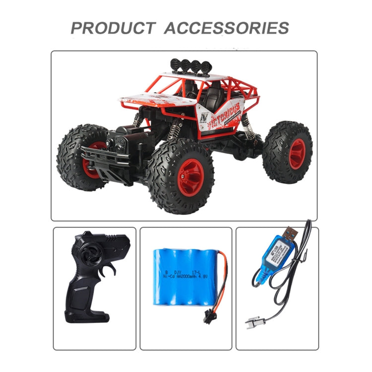 6255 2.4GHz 1:16 รีโมทคอนโทรลไร้สาย Drift Off-road สี่ล้อไดรฟ์ของเล่นเด็กรถ, 6255 2.4GHz 1:16(Blue), 6255 2.4GHz 1:16(Red)