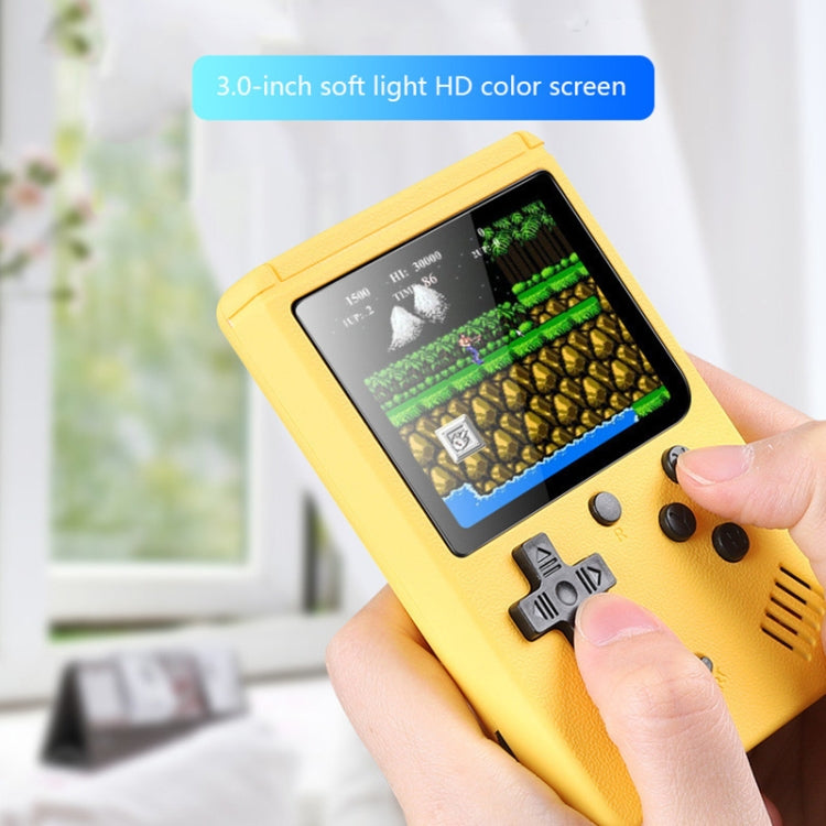 MK800 3.0 นิ้ว Macaron Mini Retro Classic คอนโซลเกมมือถือสำหรับเด็กในตัว 800 เกม, รองรับเอาต์พุต AV, MK800 / Pink, MK800 / Green, MK800 / Grey, MK800 / Blue, MK800 / Yellow