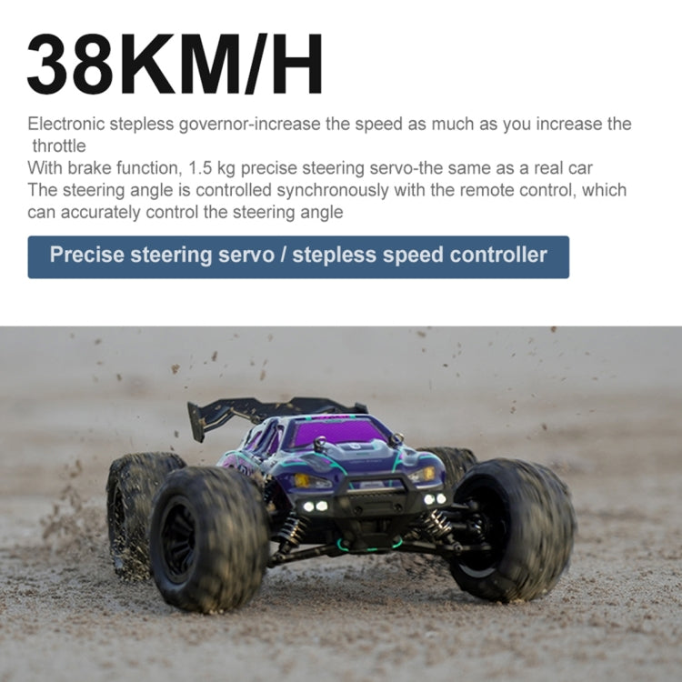 SCY-16101 2.4G 1:16 ไฟฟ้า 4WD RC รถบรรทุกมอนสเตอร์รถรถเก๋งของเล่น, SCY-16101 / Blue