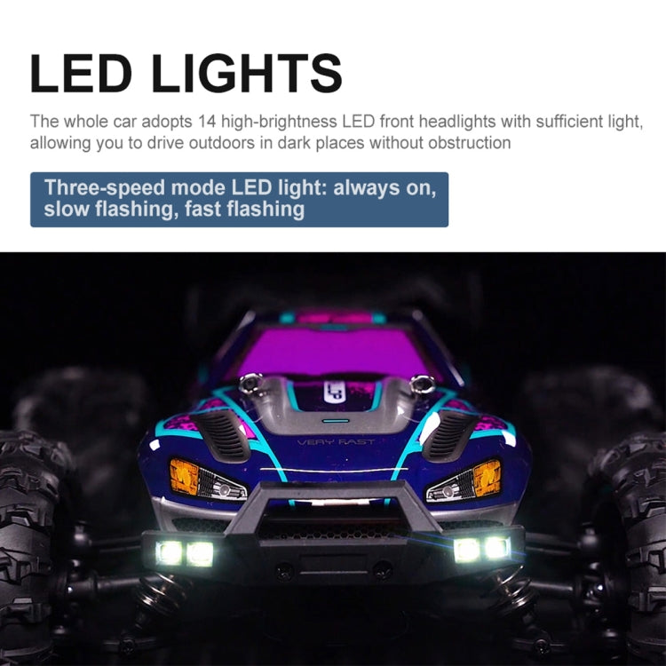 SCY-16101 2.4G 1:16 ไฟฟ้า 4WD RC รถบรรทุกมอนสเตอร์รถรถเก๋งของเล่น, SCY-16101 / Blue