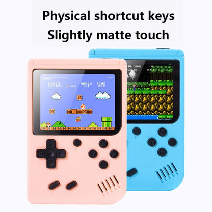 MK500 3.0 นิ้ว Macaron Mini Retro Classic คอนโซลเกมมือถือสำหรับเด็กในตัว 500 เกม, รองรับเอาต์พุต AV, MK500 / Pink, MK500 / Green, MK500 / Grey, MK500 / Blue, MK500 / Yellow