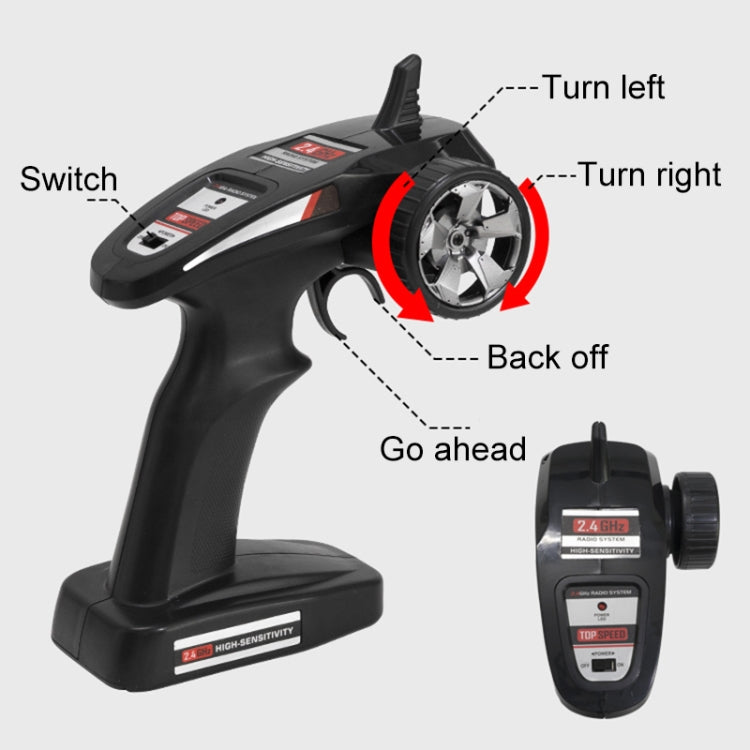 SG-1203 1:12 2.4G การจำลองรีโมทคอนโทรล EV ติดตามยานพาหนะถัง Off-road รถรุ่นของเล่นรถ